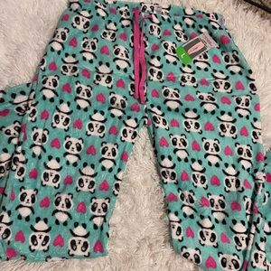 Panda pajama pants